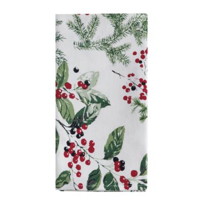Bee &amp; Willow&trade; Holiday Berries Napkins (Set of 4)