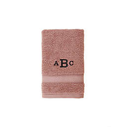 Nestwell™ Hygro Monogram Cotton Solid Hand Towel in Fawn Mauve
