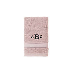 Nestwell™ Hygro Monogram Cotton Solid Hand Towel in Shadow Grey