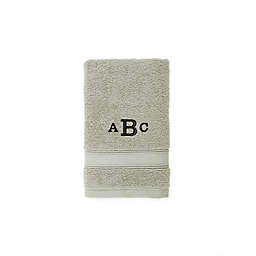Nestwell™ Hygro Monogram Cotton Solid Hand Towel in Reseda Green