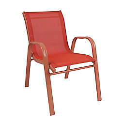 Simply Essential™ Kids Sling Chair in Mint/Coral