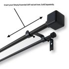 Alternate image 1 for Simply Essential&trade; Curtain Rod Hardware