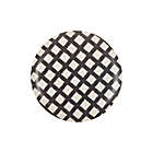Alternate image 0 for Studio 3B&trade; Plaid Melamine and Bamboo Salad Plate in Black