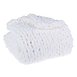 Studio 3B™ Chunky Knit Throw Blanket in Coconut Milk