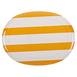 H for Happy™ Lemon Stripe Melamine Serving Tray