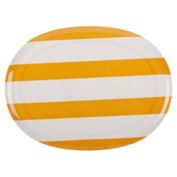 H for Happy&trade; Lemon Stripe Melamine Serving Tray