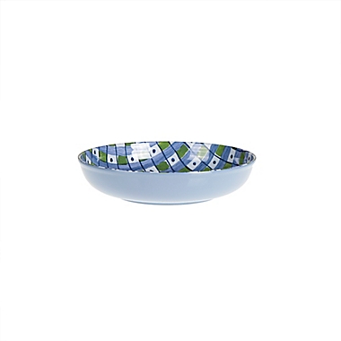 Everhome&trade; Check Melamine Salad Bowl. View a larger version of this product image.