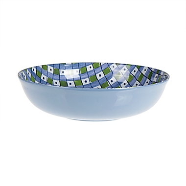 Everhome&trade; Check Melamine Large Bowl. View a larger version of this product image.