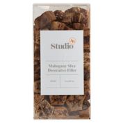 Studio 3B&trade; Mahogany Slice Decorative Bowl Fillers in Brown