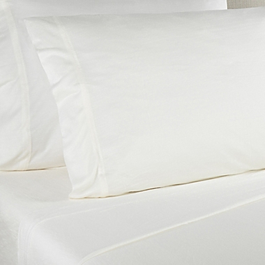 Studio 3B&trade; Jersey Standard Pillowcases in White (Set of 2). View a larger version of this product image.