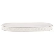 Everhome&trade; Cane Towel Holder Tray in White