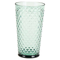 Bee & Willow™ Textured Highball Glass in Green