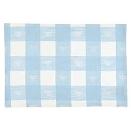 Bee & Willow™ Gingham Bee Placemats in Skyway (Set of 4)