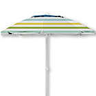 Alternate image 0 for H for Happy&trade; 7-Foot Cool Stripes Beach Umbrella in Blue