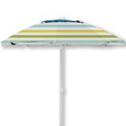 H for Happy&trade; 7-Foot Stripes Beach Umbrella