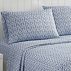 Alternate image 0 for Simply Essential&trade; Printed Microfiber Standard/Queen Pillowcases in Zen Blue (Set of 2)