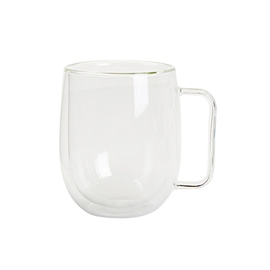Our Table&trade; Double Walled Glass Mug. View a larger version of this product image.