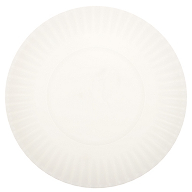 H for Happy&trade; Reheatable Everyday Plate in White. View a larger version of this product image.