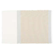 Simply Essential&trade; Colorblock Cotton Placemats in Sandshell (Set of 4)