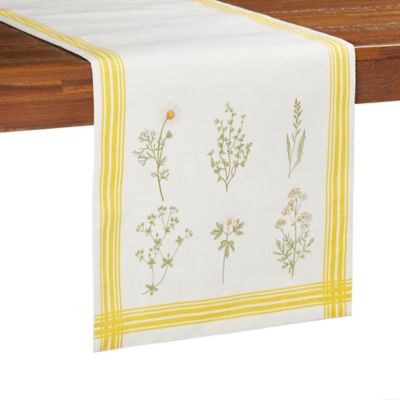Bee &amp; Willow&trade; Wildflower Border Table Runner