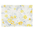 Alternate image 0 for Bee &amp; Willow&trade; Daisy Floral Bouquet/Ticking Stripe Reversible Placemat (Set of 4)