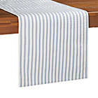 Alternate image 1 for Bee &amp; Willow&trade; Daisy Floral Bouquet/Ticking Stripe 72-Inch Reversible Table Runner