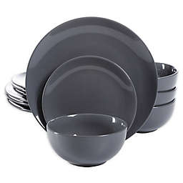 Simply Essential™ Coupe 12-Piece Dinnerware Set in Grey