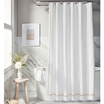 Extra Long Shower Curtain Bed Bath, What Is The Longest Length Of A Shower Curtain