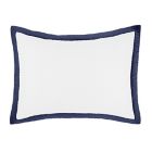 Alternate image 1 for Everhome&trade; Hanover Hotel Border 3-Piece King Quilt Set in Navy
