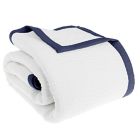 Alternate image 2 for Everhome&trade; Hanover Hotel Border 3-Piece King Quilt Set in Navy