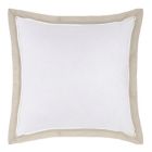 Alternate image 0 for Everhome&trade; Reid Ladder Stitch European Pillow Sham in Natural