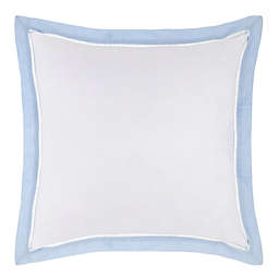 Everhome™ Reid Ladder Stitch European Pillow Sham in Blue