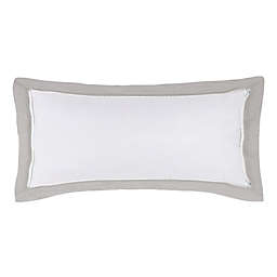 Everhome™ Reid Ladder Stitch Lumbar Throw Pillow in Grey