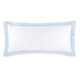 Everhome™ Reid Ladder Stitch Lumbar Throw Pillow in Blue
