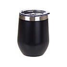 Alternate image 0 for Simply Essential&trade; 12 oz. Stainless Steel Wine Tumbler in Black