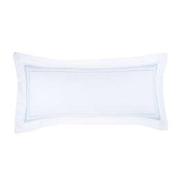 Everhome™ Sullivan Triple Baratta Lumbar Throw Pillow in White/Skyway