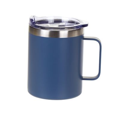 Simply Essential&trade; Thermo 14 oz. Stainless Steel Mug with Lid