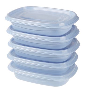 Simply Essential&trade; 10-Piece Food Storage Container Set in Zen Blue. View a larger version of this product image.