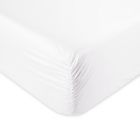 Alternate image 0 for Everhome&trade; Egyptian Cotton 700-Thread-Count King Fitted Sheet in White