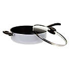 Alternate image 2 for Simply Essential&trade; Nonstick 5 qt. Aluminum Covered Saute Pan in Grey