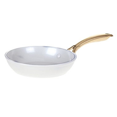 Menda City Asser Symptomen Our Table™ Limited Edition Nonstick 8-Inch Aluminum Frying Pan in Ivory |  Bed Bath & Beyond