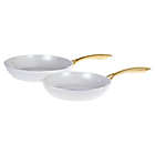 Alternate image 0 for Our Table&trade; Limited Edition Nonstick Aluminum 2-Piece Fry Pan Set in Ivory