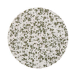Bee & Willow™ Harvest Splatter Melamine Dinner Plate in Deep Lichen