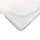 Alternate image 2 for mighty goods&trade; Fitted Crib and Toddler Mattress Pad Cover in White