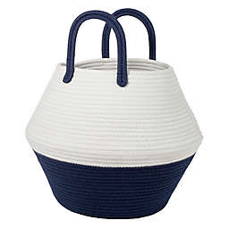 Squared Away™ 3-in-1 Handled Rope Storage Basket in Blue Depths