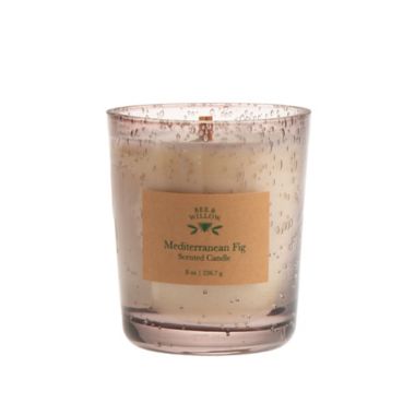 Bee &amp; Willow&trade; Mediterranean Fig Medium Jar Candle in Plum. View a larger version of this product image.