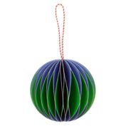 H for Happy&trade; 3-Inch Large Paper Christmas Ornaments (Set of 4)