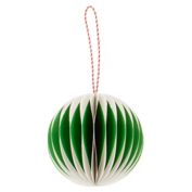 H for Happy&trade; 3-Inch Classic Large Paper Christmas Ornaments (Set of 4)