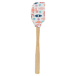 H for Happy™ Medium Holiday Spatula in White