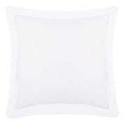 The Threadery&trade; Linen Euro Pillow Sham in Vanilla